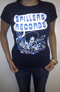 Image of EXCLUSIVE SPILLERS RECORDS / PETE FOWLER DESIGN NAVY T