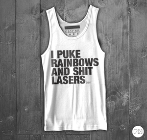 Image of I Puke Rainbows VEST