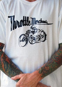 Image of Boardtrack Tee (white)