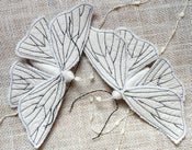 Image of Handmade Textile Moth Ornament / Made to Order