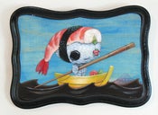 Image of "Captain Kawaii" mounted giclee print