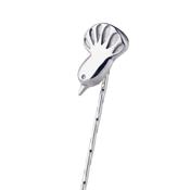 Image of Silver Fantail Pin