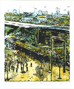 Image of Stratford Olympic Park January 2009 - unframed