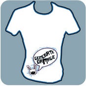 Image of Generate Damage Bunny Tee - Girl's Fitted
