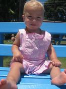 Image of Frilled playsuit in limited edition Pink