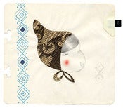 Image of Brown Hat print
