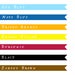 Image of Any Colour Ribbon Necklace - 16 inches