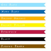 Image of Any Colour Ribbon Necklace - 20 inches