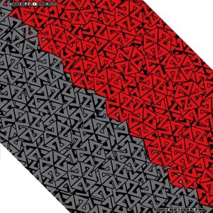 Image of AVALON7 CASCADE RED/GREY BANDARIL- SNOWBOARD FACEMASK