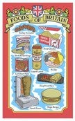 Image of SHITE FOOD TEA TOWEL