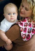 Image of Squeaks and Beeps Signature Burp Cloths