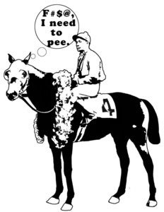Image of Like a racehorse