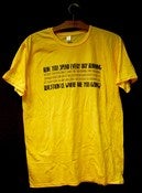 Image of Yellow Run Shirt
