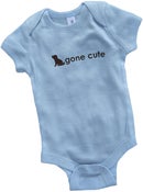 Image of dog gone cute baby one piece