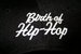 Image of THE ORIGINATORS x MITCHELL & NESS 1973 BIRTH OF HIP-HOP SNAP-BACK (BLACK/WHITE)