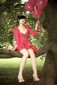 Image of Pink 80s power promdress 1289Kr