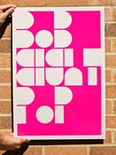 Image of Magenta Bob Eight Pop Poster