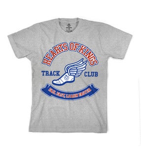 Image of Hearts Of Kings Track Club (Heather Grey)