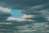 Image of there's some blue sky! let us chase it!