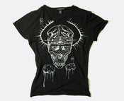 Image of vengeful minds - monkey skull tee