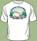 Image of Official 2010 Colorado Casita Round-Up T-Shirt (front print)