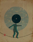 Image of Miles in the sky.