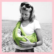 Image of Fascia porta-bebe (senza allacciature complicate)