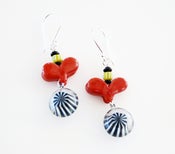 Image of stripey heart drops