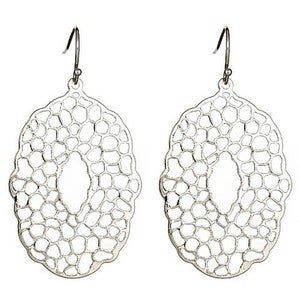 Image of Silver Dream Catcher Earrings