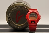 Image of G Shock DW6900 Red/Chrome