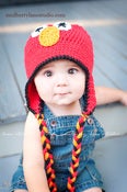 Image of Little Red Monster Hat