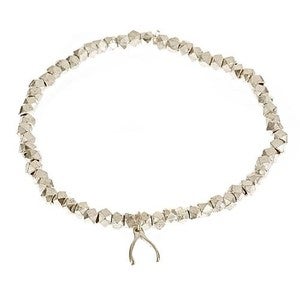 Image of Silver Wishbone Bracelet