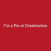 Image of pro at crastination