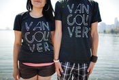 Image of Vancouver, we love you T-shirt (Black)