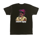 Image of The Official Creative Native Launch Tee Black *NEW