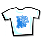 Image of Terriers Around Town White Logo T-Shirt
