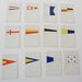 Image of WWII navy flag cards