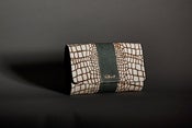 Image of Blue Croc Harley Clutch