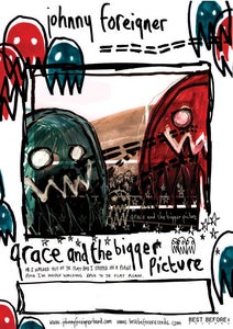 Image of Johnny Foreigner Grace poster