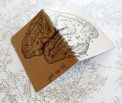 Image of clever anatomical brain pocket notebook