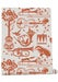 Image of Pet Sounds Wallpaper - Harvest Orange