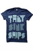 Image of THEY SINK SHIPS 'Print' Tee Shirt