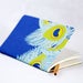 Image of Peacock Fabric Notebook