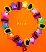 Image of Dinky Liquorice Allsorts Pink & Yellow Bracelet