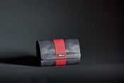 Image of Harley clutch Snake with pink stripe 