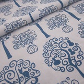 Image of Orchard on 100% organic cotton - boathouse