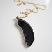 Image of Feather chain long