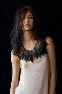 Image of Jasmin Sparrow Feather Collar