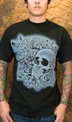 Image of SKULL N ROSES (M)