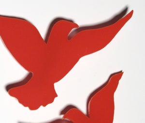 Image of Two Flying Birds